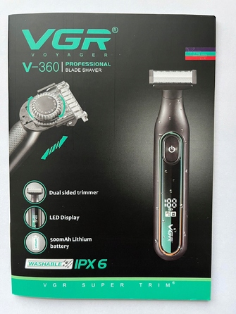 Чоловіча голильниця VGR V360
