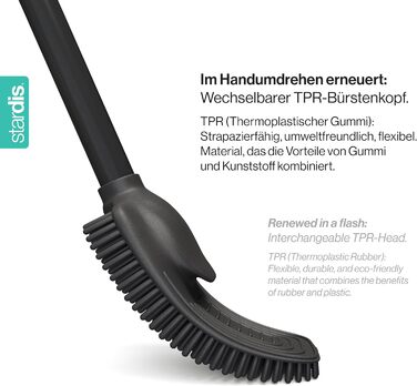 Набір для туалету з щіткою для унітазу Artic White (білий матовий силікон)