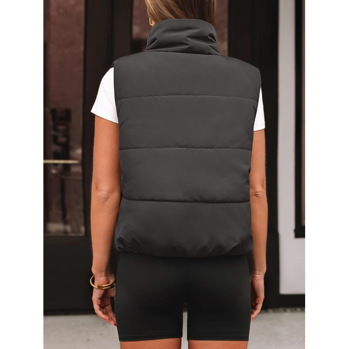 Жіночий пуховик AUTOMET з капюшоном, чорний (S, темно-сірий)