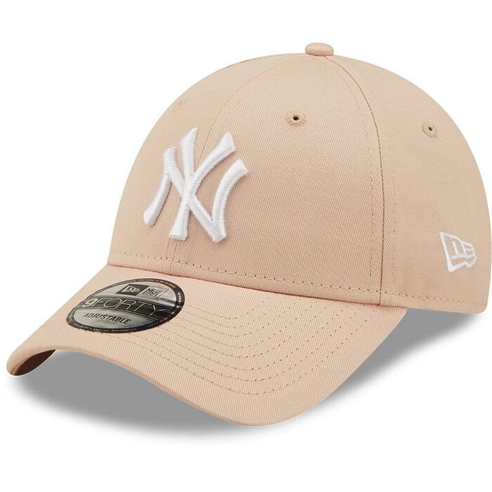 Кепка New Era New York Yankees MLB Essential 9Forty Camel (Рожева, регульована)