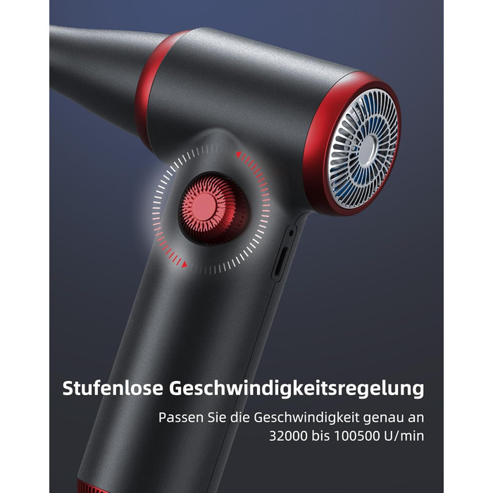 Електричний повітряний пилосос Koonie, набір для чищення CD09, з LED-підсвічуванням, для ноутбуків та ПК