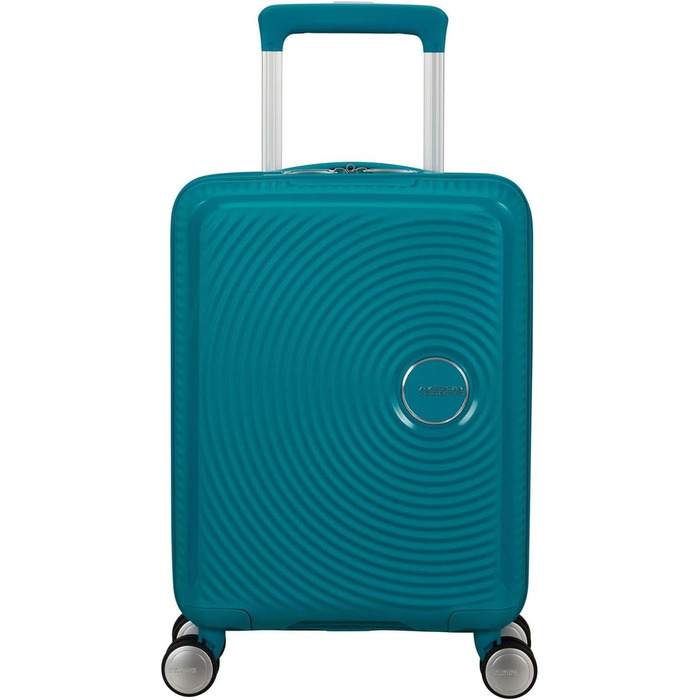 Чемодан American Tourister Hartschalenkoffer 77 см, великий, на 4 колесах, з TSA-замком, розширюваний, легкий, 97/110 л, чорний (Bass Black).