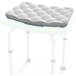 Dr. Maya Waterproof Seat Cushion for Shower Chair, Bathtub Cushion for Seniors and People with Disabilities, Cushion for Comfortable Bathing, Fits Most Shower Chairs and Shower Benches