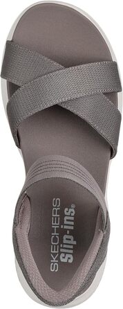 Сандалі Skechers Ultra Flex 3.0 Never Netter Hands Free Slip-ins жіночі, 42 EU, темно-бежеві