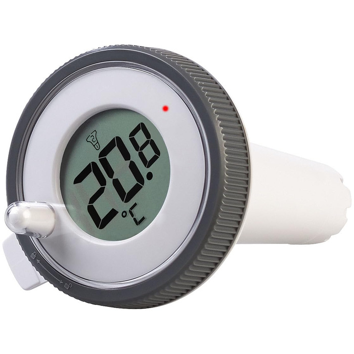 infactory Pool Thermometer: Digital Pond & Pool Thermometer, Radio Receiver, Color LCD, IP67 (Pool Radio Thermometer, Radio Pool Thermometer, Temperature Sensor)