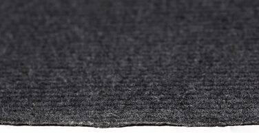 Сходинкові килимки Andiamo Paris - комплект 15 шт. - захист від подряпин та зношування (23 x 65 см, антрацит)