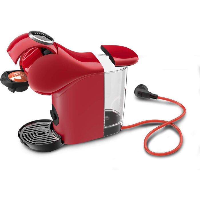 Кавова машина капсульна NESCAFÉ DOLCE GUSTO GENIO S PLUS KRUPS, автоматична, червона