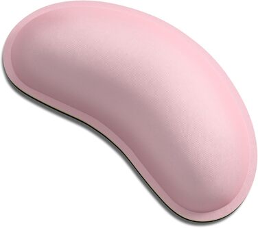 Підставка для зап'ястя Dapesuom - м'яка підставка для клавіатури з memory foam, для офісу та дому, рожева