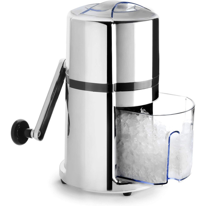 IBILI Ice Crusher, Stainless Steel, Silver/Black, 16 x 16 x 26 cm