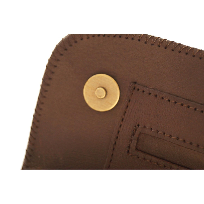 GERMANUS Ferruginus - Made in EU - Leather Tobacco Pouch, Tobacco Bag, Rolling Pouch, Rolling Case, Tobacco Case