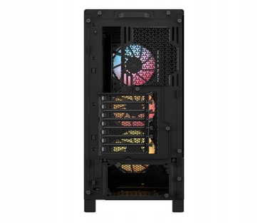 Корпус для комп'ютера Corsair 4000D RS ARGB Midi Tower ATX, чорний