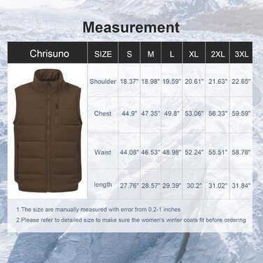 Чоловіча зимова куртка-пуховик Chriuno, легка, пакується, колір кава (M)