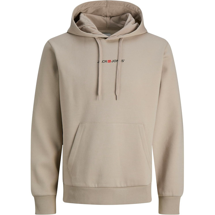 Набір чоловічих худі JACK & JONES (2 шт.) — бавовняний світшот з каптуром, вуличний одяг для відпочинку, кольори: чорний, темно-зелений/бежевий, розмір M