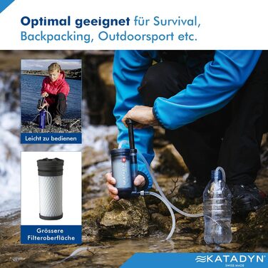 Katadyn 8019670 Water Filter Hiker Pro-Transparent