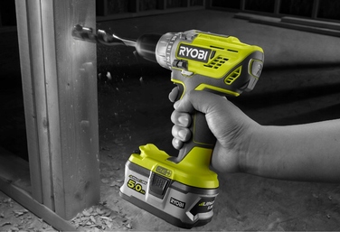 Акумуляторний ударний дриль-шурупокрут Ryobi 18 V 2 Ah 50 Nm