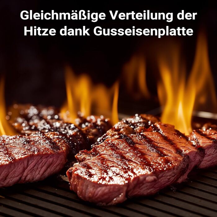 Чавунний гриль-решітка Gusseisen Grillrost, діаметр 45 см, для вугільних та газових грилів