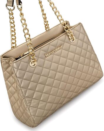 Сумка жіноча Montana West середнього розміру на ланцюжку, Hobo сумка-тоут (Золота)