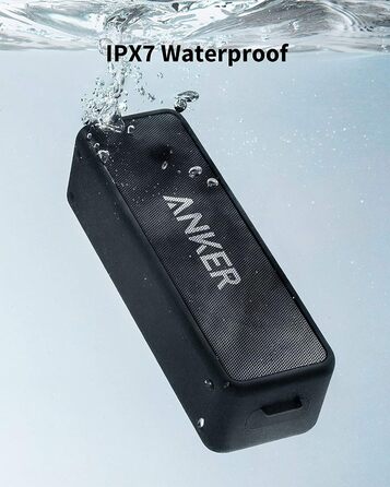 Anker SoundCore 2 Bluetooth колонка: потужний звук, баси, 24 год, IPX7 водозахист, для iPhone, Samsung