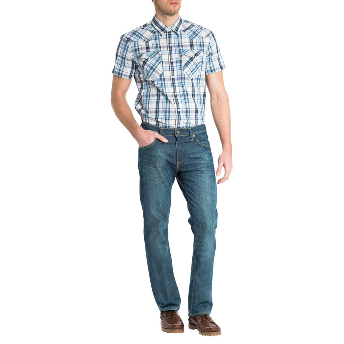 Джинси Levi's 527 Slim Boot Cut чоловічі, 31W/30L, колір Explorer