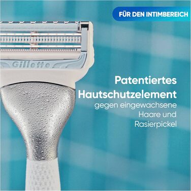 Смінні леза для жіночої бритви Gillette Venus Original для зони бікіні, 8 шт