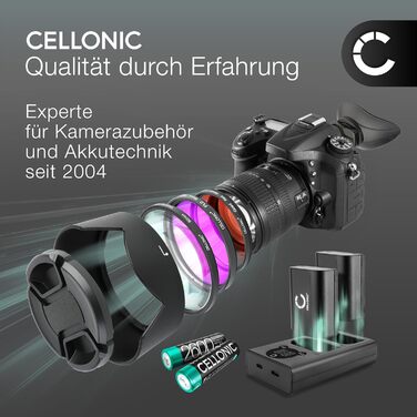 Зарядний пристрій CELLONIC BC-TRV AC-VQV10 для акумуляторів Sony NP-FV70, FV50, FV100 (FDR-AX100, AX100e, AX33, AX53, HDR-CX625) з дисплеєм та кабелем