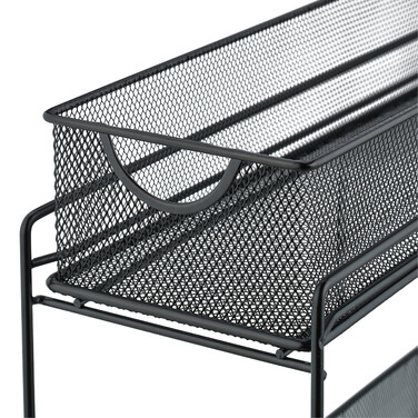 Relaxdays Metal Kitchen Cabinet Organizer