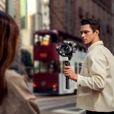 Стабілізатор DJI RS 3 Mini: 3-осьовий Gimbal для Canon/Sony/Panasonic/Nikon/Fujifilm, до 2 кг, Bluetooth, вертикальна зйомка