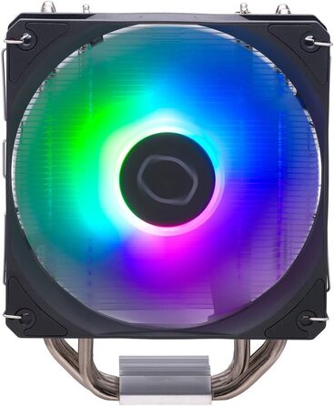 Кулер для CPU Cooler Master Hyper 212 Spectrum V3 - чорний, з RGB вентилятором, підтримка LGA1700 та AM5