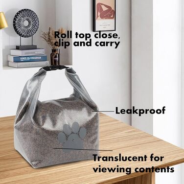 Набір для годування собак: сумка-органайзер з двома складними мисками, BPA-free, для подорожей, кемпінгу, авто