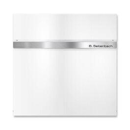 Поштовий ящик Metzler з газетницею Anthrazit (антрацит) - персоналізований з табличкою з нержавіючої сталі V2A - порошкове покриття RAL 7016. Настінний поштовий ящик з газетницею Stelio (RAL 9016)