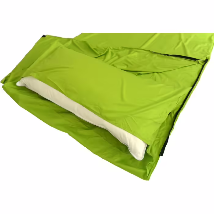 Origin Outdoors RELAGS Sleeping Liner, Microfiber, Green