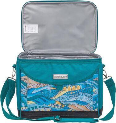 Термосумка Anndora 22L для пікніка, 35 x 24 x 27 см, блакитний колір (OCEAN turquoise)