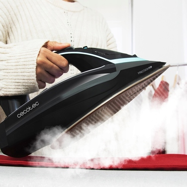 Парова праска Cecotec 3D ForceAnodized 750 Smart Iron 5103, 3100 Вт, чорна