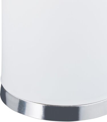 Набір з 3 туалетних щіток Relaxdays з тримачем, знімний наконечник, Ø 7 см, білий