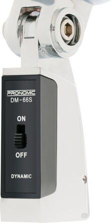 Pronomic DM-66R: Мікрофонний комплект для вокалу та запису - Вінтажний дизайн, XLR, зі штативом та кабелем
