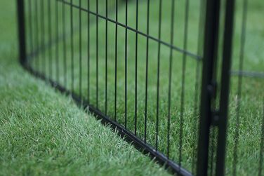 Кізочок Kerbl для собак та цуценят 77x80 см, 8 елементів, з дверцятами