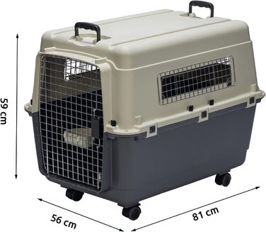 Транспортувальний бокс Karlie Nomad L для котів та собак, 81 x 56 x 59 см