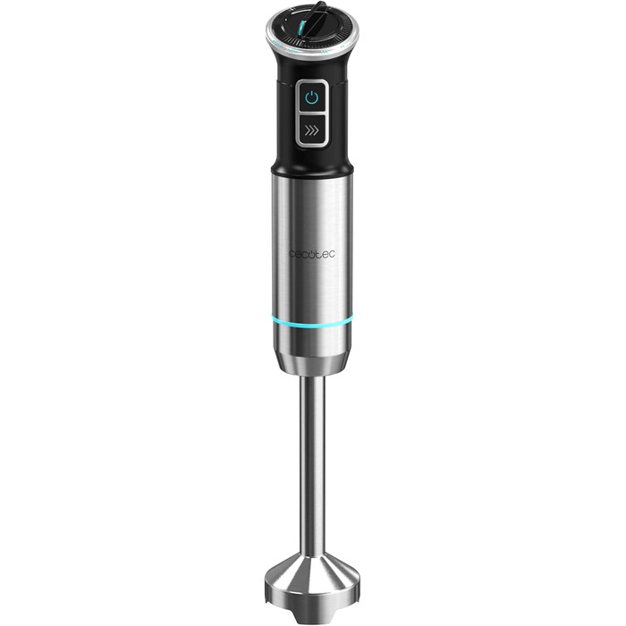 Блендер Cecotec Stabmixer Power TitanBlack 1500 XL PerfectCream: потужний, з технологією CrossBlades та титановим покриттям