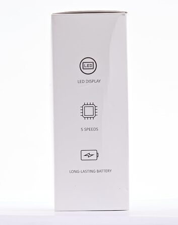 8000mAh Mini USB Clip Ventilator Battery, 13cm Small Table Fan with Remote Control, 5-Speed, LED Display, 360° Rotation, Rechargeable Battery Portable Table Fan for Home, Office, Camping, Stroller
