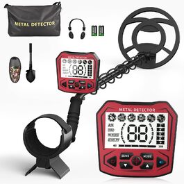 Металодетектор професійний, регульований, 113-141 см, 5 режимів, LCD, водонепроникний, для дорослих та дітей