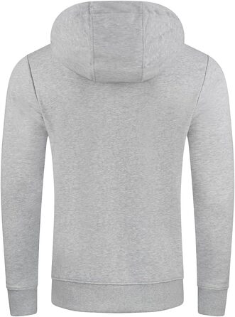 Чоловічий худі riverso RIVEnno Regular Fit з капюшоном, сірий меланж, розмір 3XL