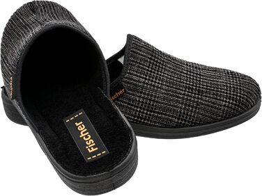Тапочки чоловічі Fischer Frank, 42 EU, сірий/чорний