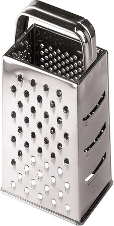 Терка Fiskars Essential 4-стороння, нержавіюча сталь, 23 см, срібляста (1065589)