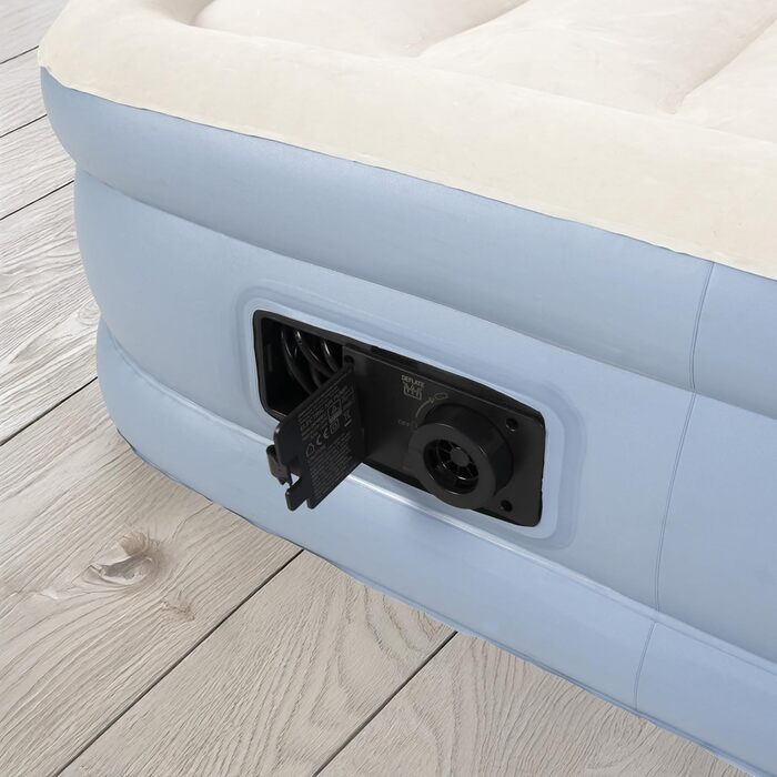 Надувний матрац Avenli для 1 особи, самонадувний, 191x99x33 см, з вбудованим насосом, для кемпінгу та дому