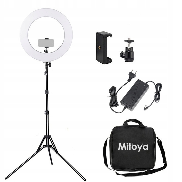 Кільцева LED-лампа MITOYA RL480 зі штативом 185 см
