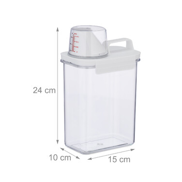 Relaxdays Pet Food Storage Box, 1.8 Liters