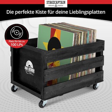 Stagecaptain SPK-100 BK Record Box 