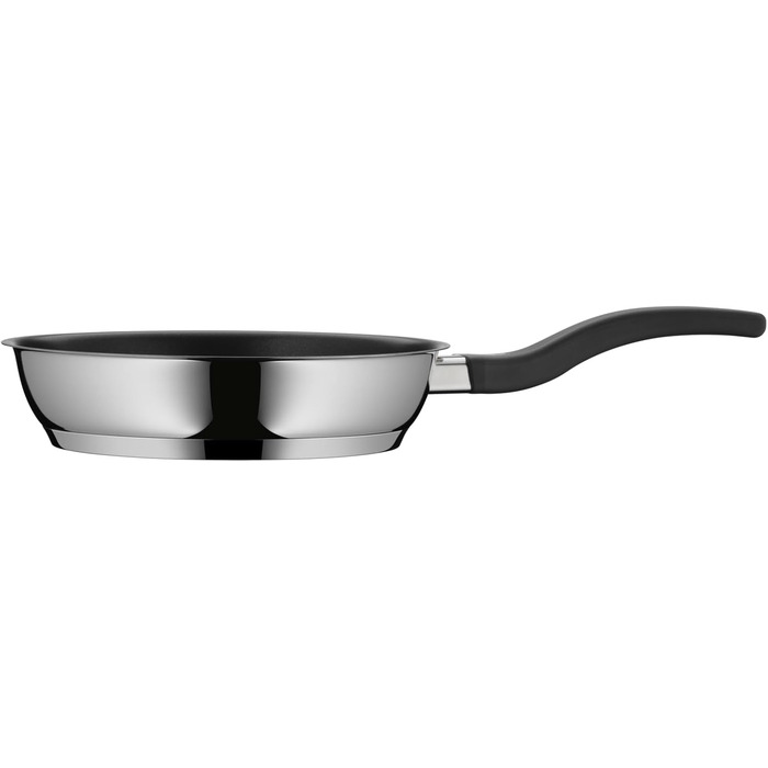 WMF Devil 24cm Non-Stick Fry Pan - Induction Compatible, Cromargan Stainless Steel, Plastic Handle