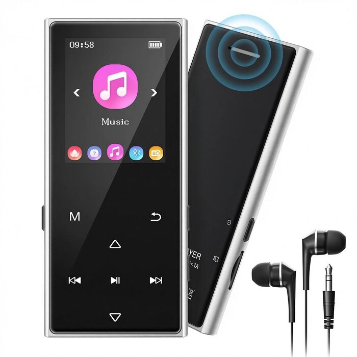 MP3 плеєр AGXOV з Bluetooth, WiFi, Android 4.02