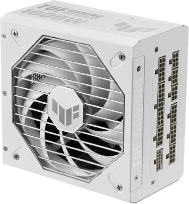 Блок живлення ASUS TUF Gaming 1000W Gold, білий, сертифікація 80 PLUS Gold